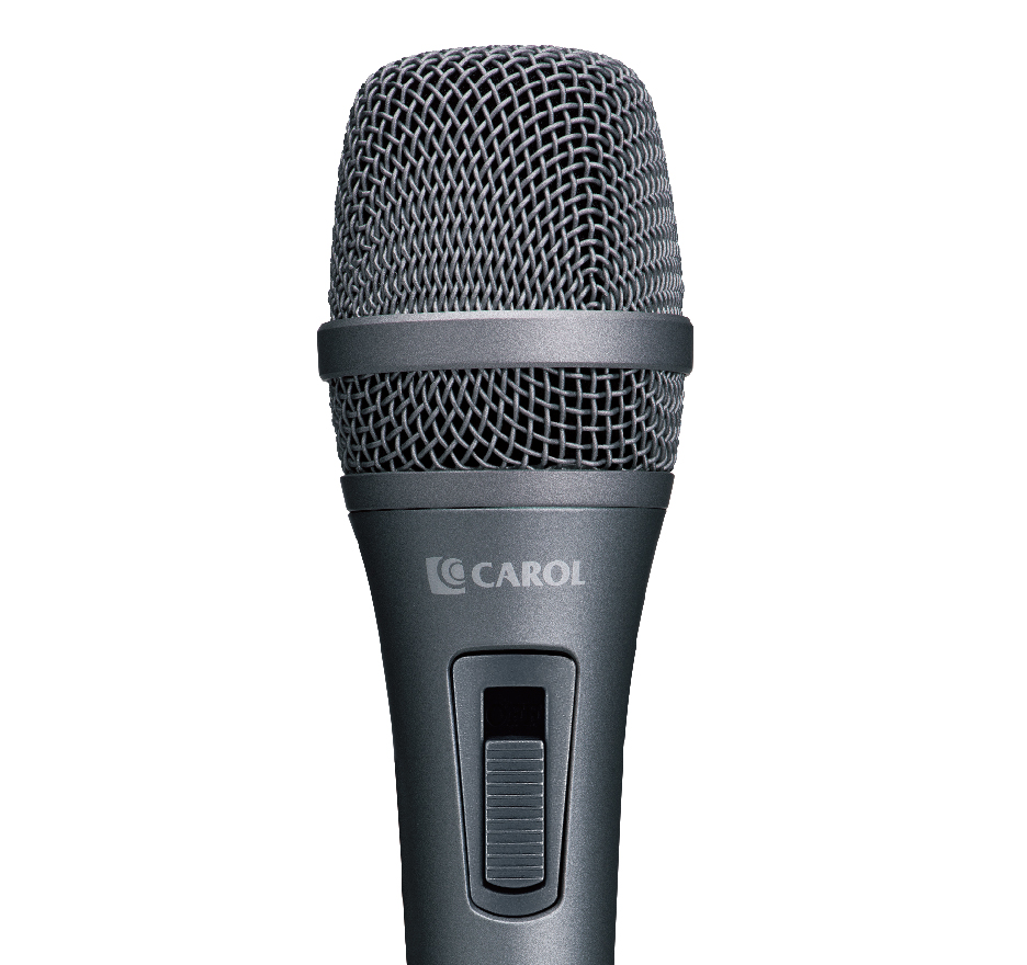 CAROL Dynamic Microphone Vocal with Super-Cardiod Unidirectional AC-910 Top Choice for Live Stage Performance Noise Cancelling AHNC Technology with Slide Potentiometer Switch 